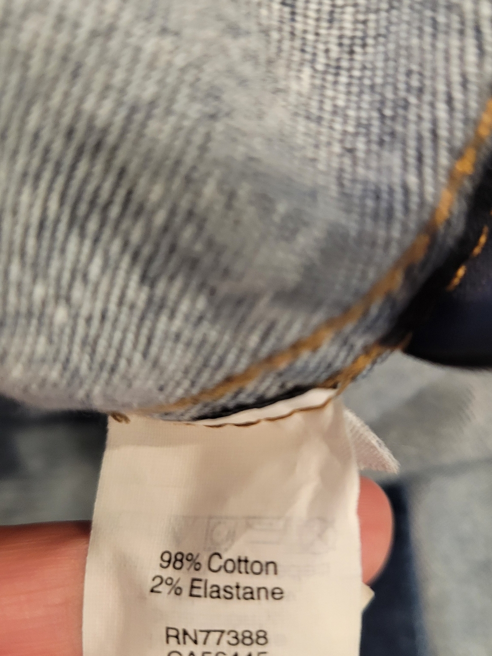 Madewell Dark Blue Button-Front Denim A-Line Skirt - Picture 6 of 6